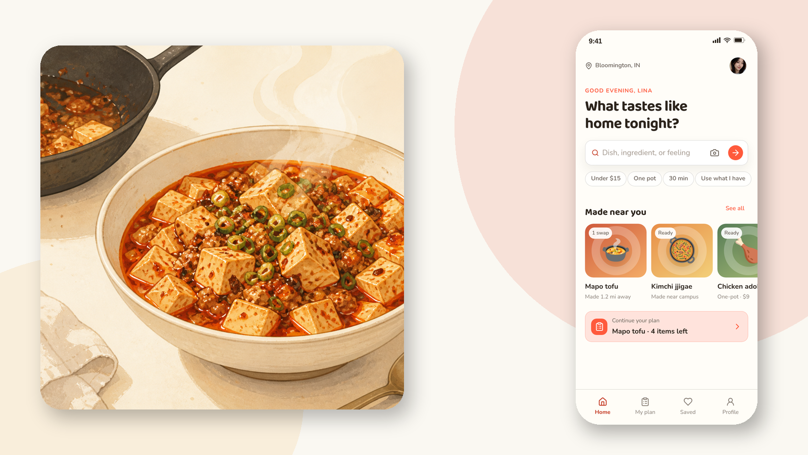 Homekind — international food companion